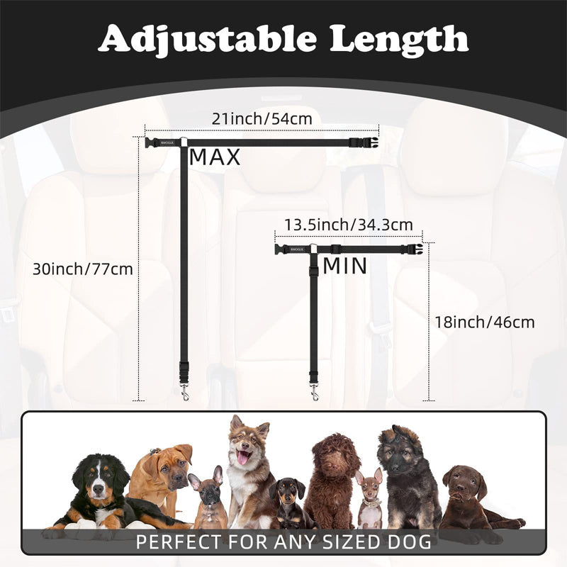 🐕🦺2-in-1-Sicherheitsgurt und Leine für Hunde