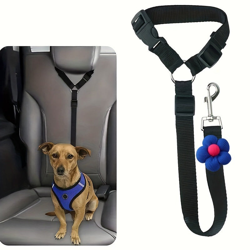 🐕🦺2-in-1-Sicherheitsgurt und Leine für Hunde