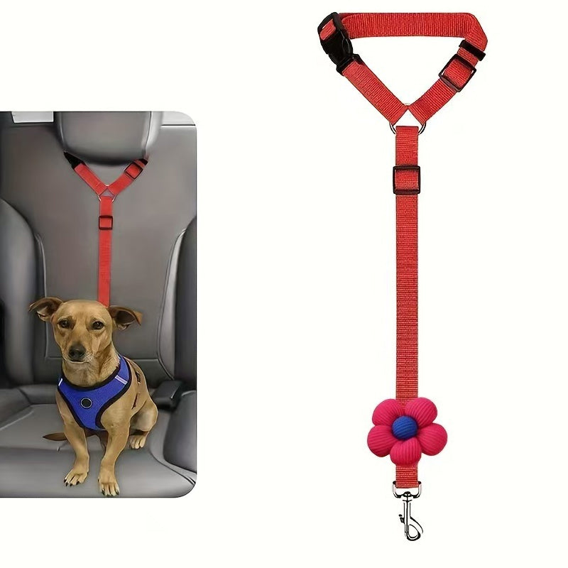 🐕🦺2-in-1-Sicherheitsgurt und Leine für Hunde