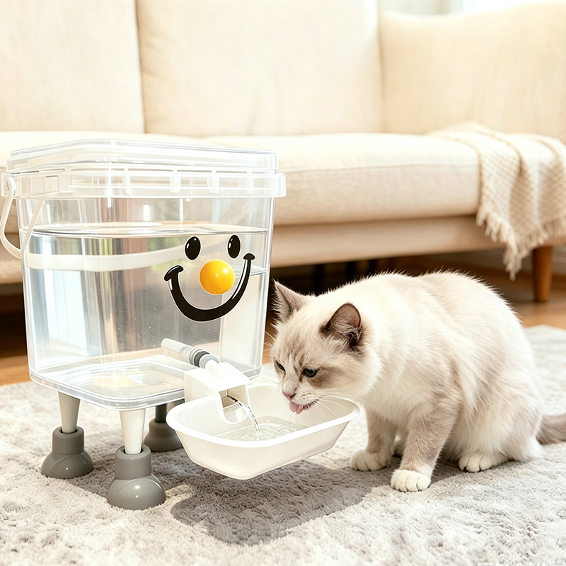 Wasserspender für Haustiere mit großem Fassungsvermögen