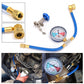 🔧 BEFRISTET 50% RABATT! ✨ R134a Füllschlauch mit Manometer – 0-350 PSI, 13mm Kuppler, Blau 🚗