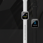 Smartwatch zur Gesundheits- und Fitnessverfolgung