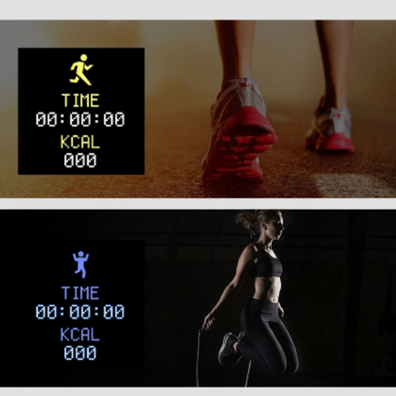 Smartwatch zur Gesundheits- und Fitnessverfolgung
