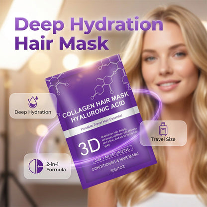 Hyaluronsäure-Haarmaske für intensive Reparatur