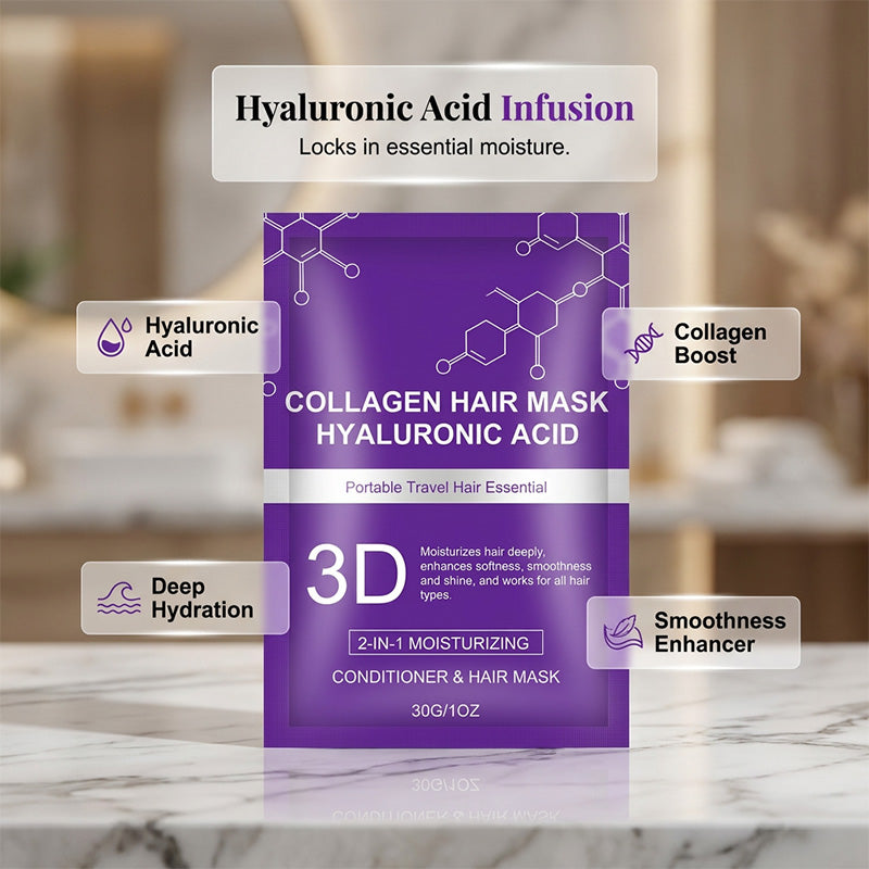 Hyaluronsäure-Haarmaske für intensive Reparatur