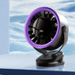 Tragbarer USB-Ventilator mit Digitalanzeige