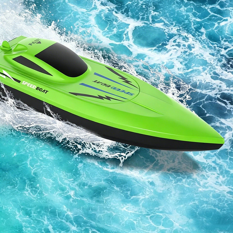 2.4-GHz-Hochgeschwindigkeits-RC-Boot mit zwei Motoren