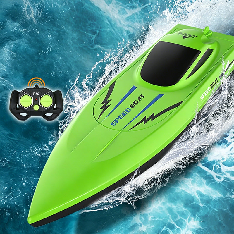 2.4-GHz-Hochgeschwindigkeits-RC-Boot mit zwei Motoren