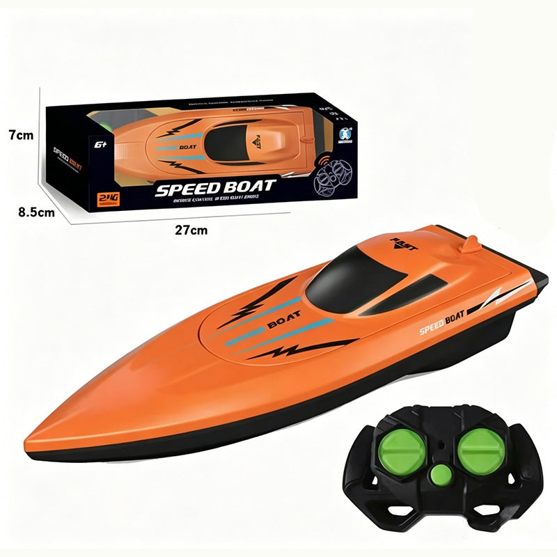 2.4-GHz-Hochgeschwindigkeits-RC-Boot mit zwei Motoren