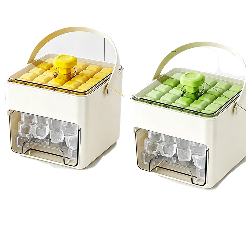 2-in-1 Eiswürfelform und Aufbewahrungsbox-Set