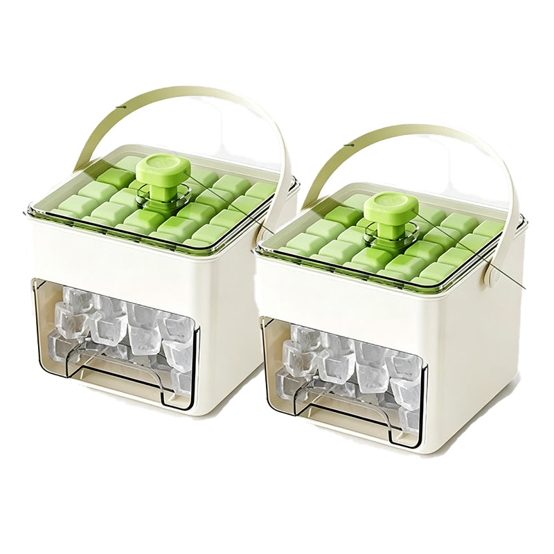 2-in-1 Eiswürfelform und Aufbewahrungsbox-Set