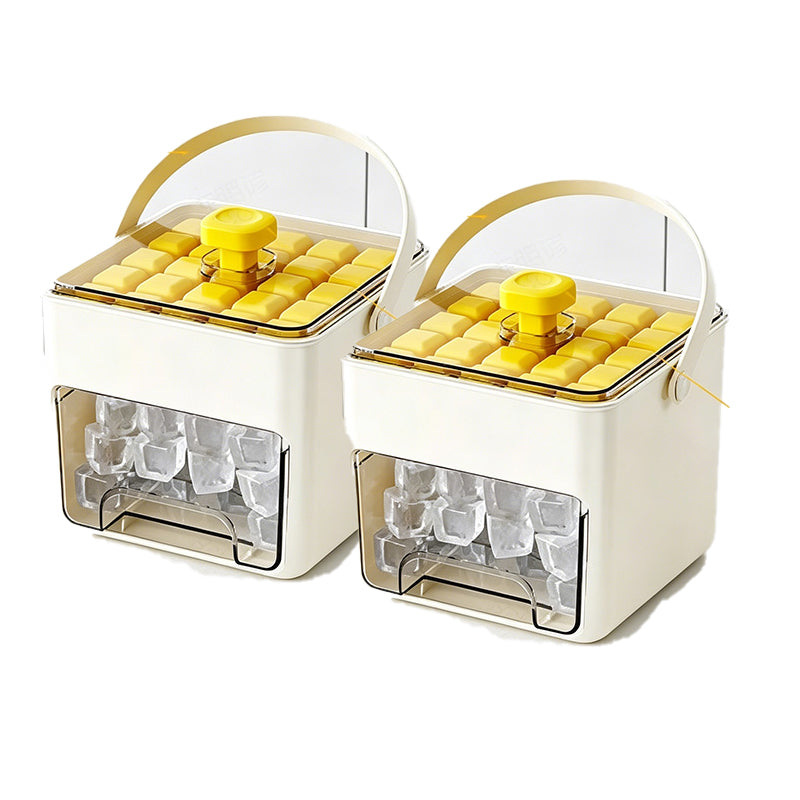2-in-1 Eiswürfelform und Aufbewahrungsbox-Set