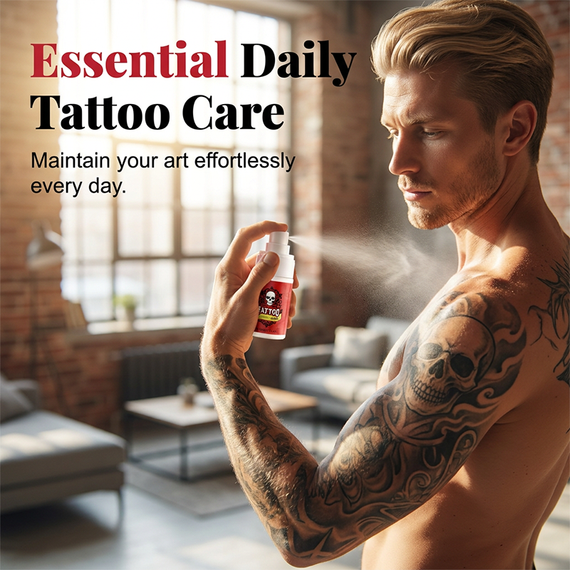 🥳HEISSER SALE 2026🥳💞50.000+ VERKAUFT!👵❤️ 50 % RABATT!  Feuchtigkeitsspendendes Spray zur Nachsorge bei Tattoos