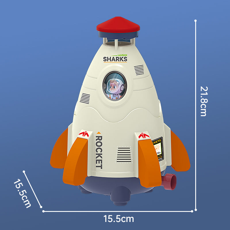 🥳HEISSER SALE 2026🥳💞50.000+ VERKAUFT!👵❤️ 50 % RABATT!  Lustiges Raketen-Wasserspritzspielzeug für draußen für Kinder