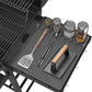 🌞Sommerschlussverkauf 50% RABATT🔥Silikon-Grillwerkzeugmatte mit Tropfschutz