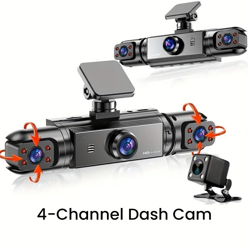 🔥56 % Rabatt 🚘🎥360°-Dashcam mit 1080P HD-Aufnahme – lückenlose Überwachung für Ihr Fahrzeug