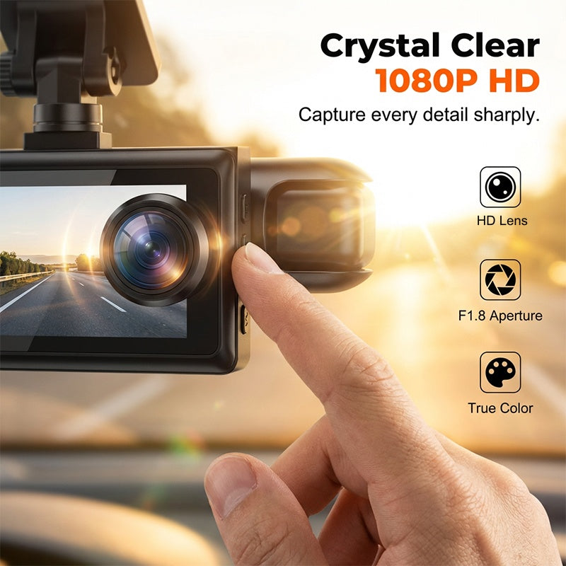 🔥56 % Rabatt 🚘🎥360°-Dashcam mit 1080P HD-Aufnahme – lückenlose Überwachung für Ihr Fahrzeug
