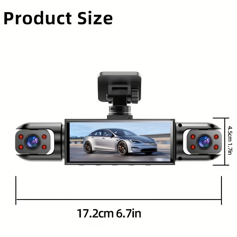 🔥56 % Rabatt 🚘🎥360°-Dashcam mit 1080P HD-Aufnahme – lückenlose Überwachung für Ihr Fahrzeug