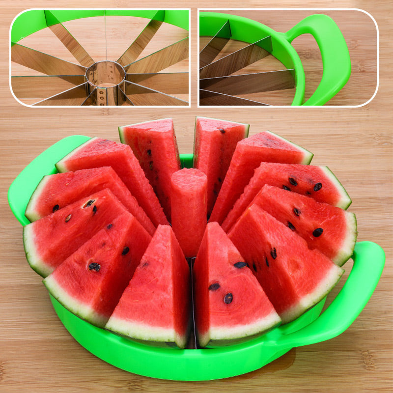 Vielseitiger, extra großer Melonenschneider