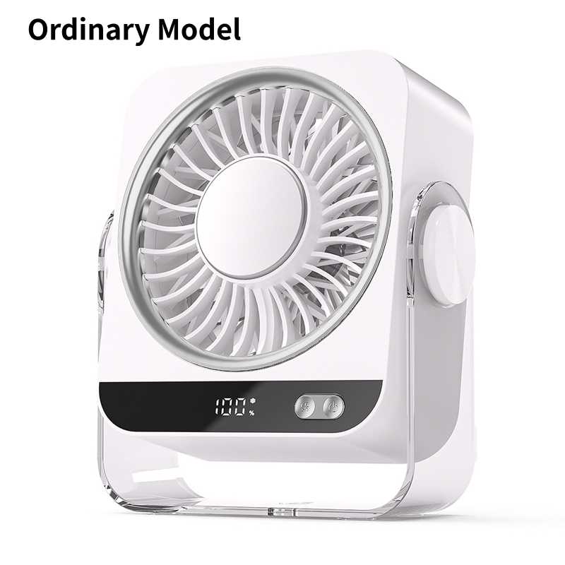 Tragbarer Tisch- und Wandventilator mit LED-Anzeige