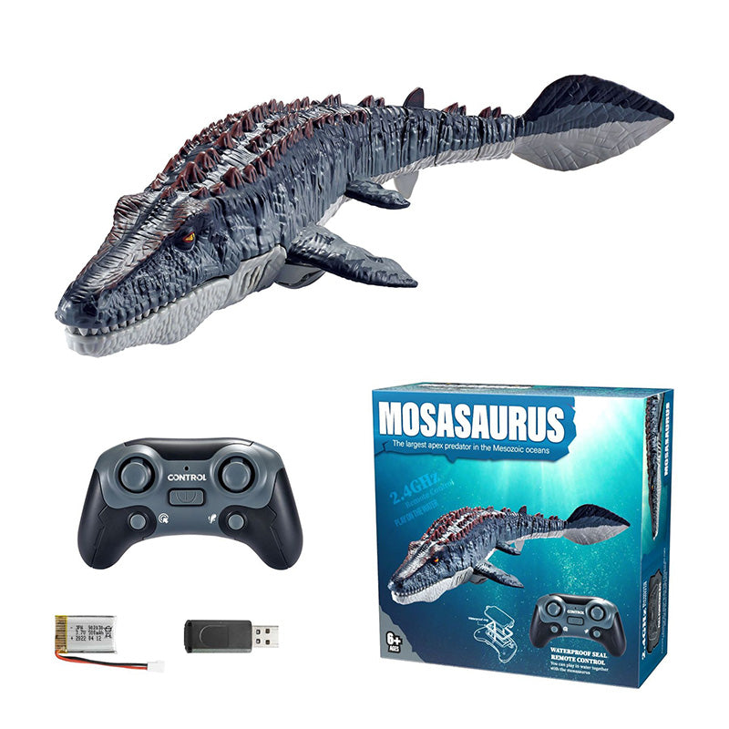 2.4-GHz-RC-Mosasaurus-Schwimmspielzeug mit Sprühfunktion