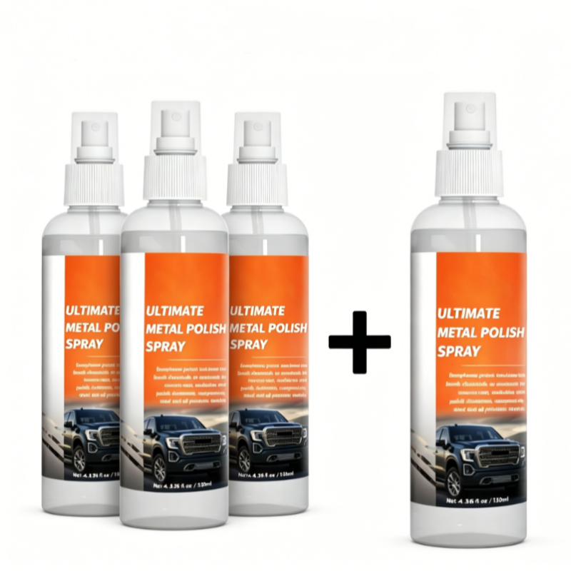Ultimatives Metallpolierspray