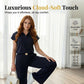🔥👚 55% Rabatt! Damen Chic Zweiteiler-Set: Bequemes Polo-Top & Wide-Leg-Hose | Elegant für Jeden Tag & Jede Gelegenheit 🌸💨