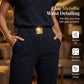 🔥👚 55% Rabatt! Damen Chic Zweiteiler-Set: Bequemes Polo-Top & Wide-Leg-Hose | Elegant für Jeden Tag & Jede Gelegenheit 🌸💨