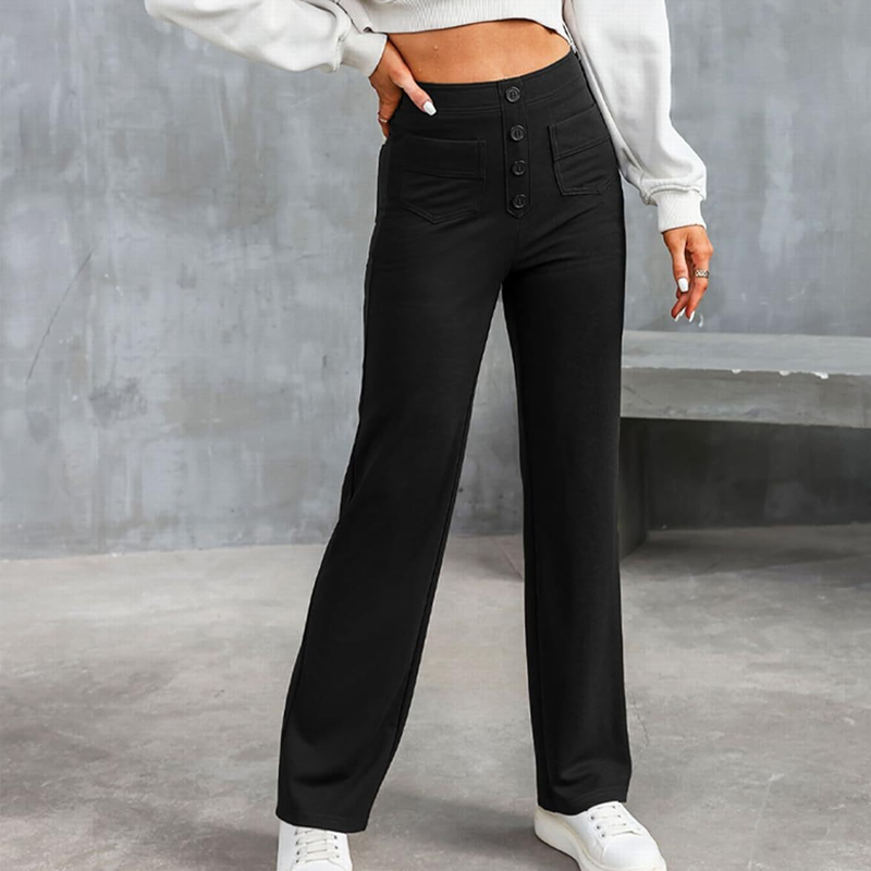 Dehnbare, bequeme Freizeithose für Damen