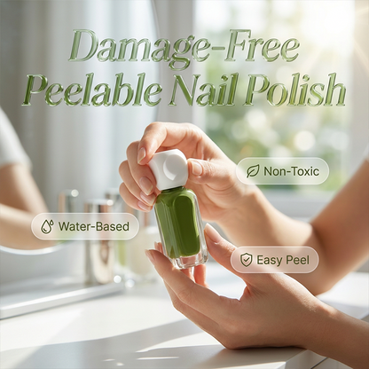 Abziehbarer Nagellack auf Wasserbasis