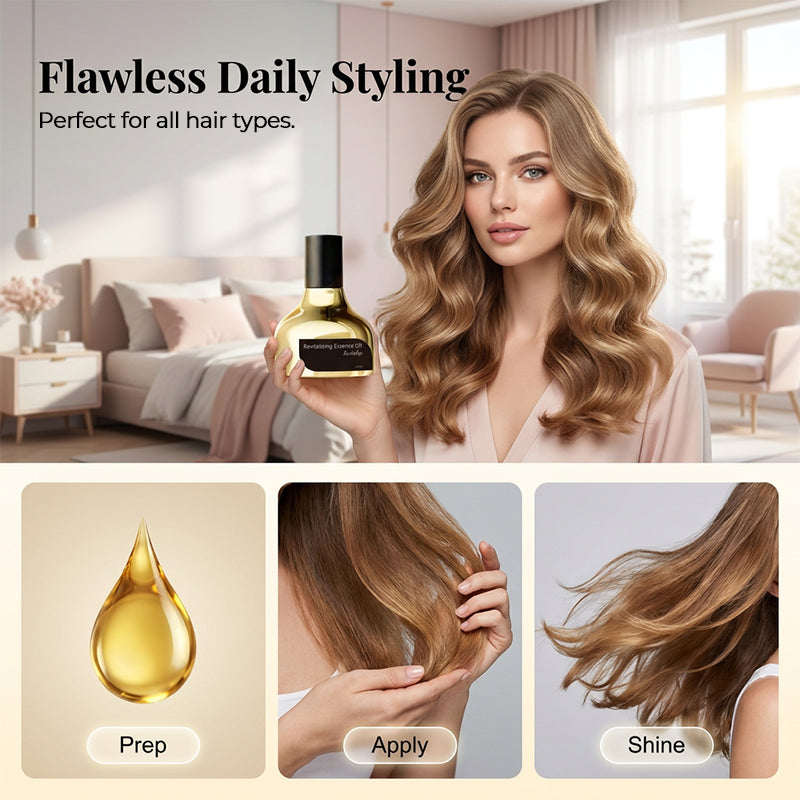 Revitalisierendes Haaröl gegen Frizz
