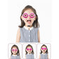 Lustige Kinder-Brille mit Zugschnur und Blinzel-Effekt