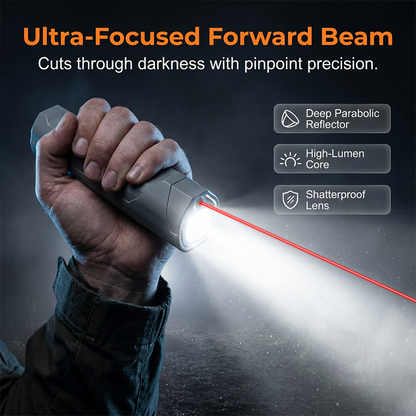 Infrarot-Laser-Taschenlampe mit COB-Magnetfuß