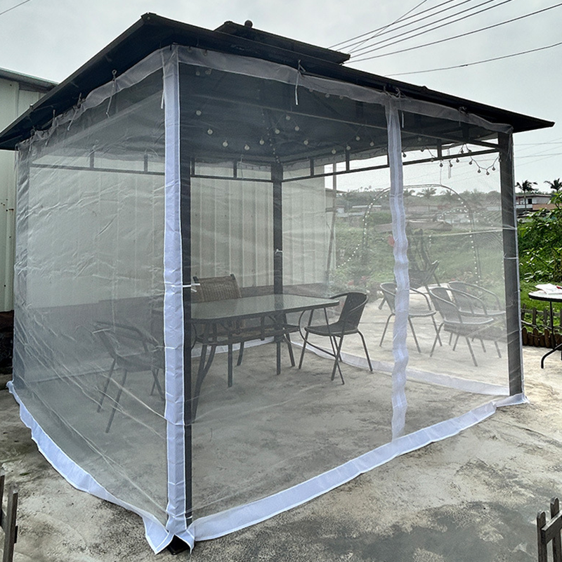 Universelles Moskitonetz für Gartenpavillons