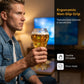 Fußballförmiges Glas für Sportfans