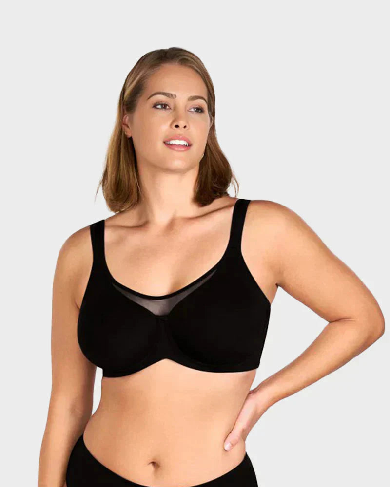Damen eleganter leichter Vollschalen-BH in großen Größen