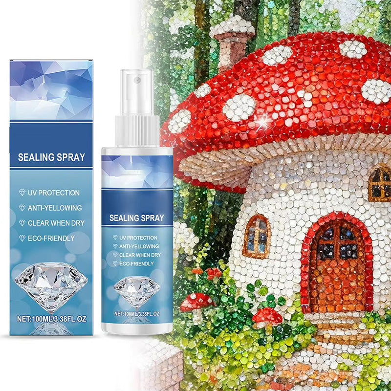 Schnelltrocknendes Versiegelungsspray für Diamantmalerei
