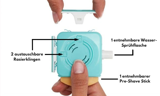 3-in-1 Damen-Multifunktionsrasierer