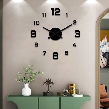 3D DIY Leuchtende Acryl-Wanduhr-Set
