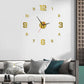3D DIY Leuchtende Acryl-Wanduhr-Set