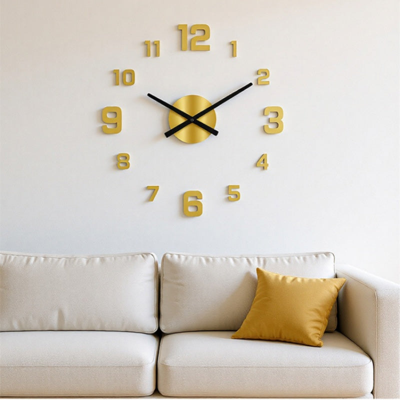 3D DIY Leuchtende Acryl-Wanduhr-Set