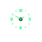3D DIY Leuchtende Acryl-Wanduhr-Set