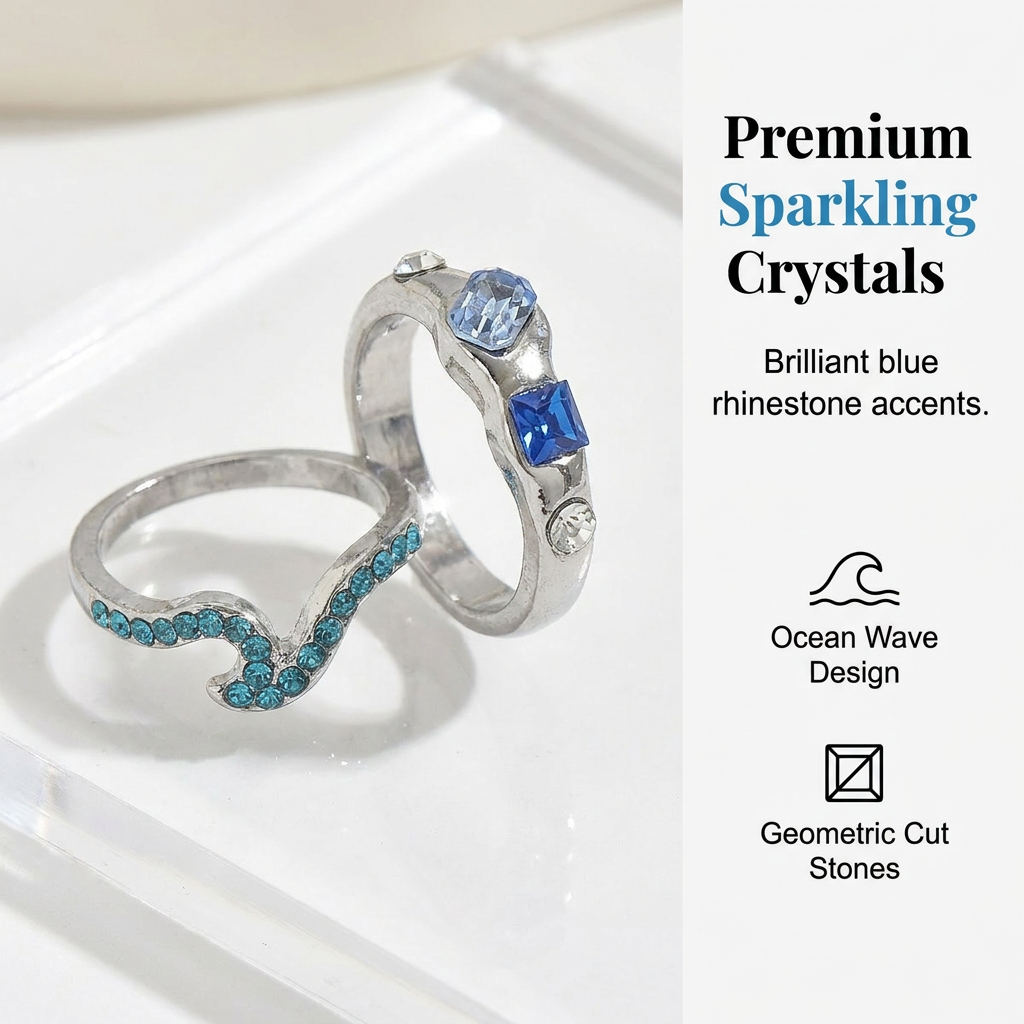 Verstellbarer Schwanzring, Marineschmuck
