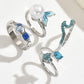 Verstellbarer Schwanzring, Marineschmuck
