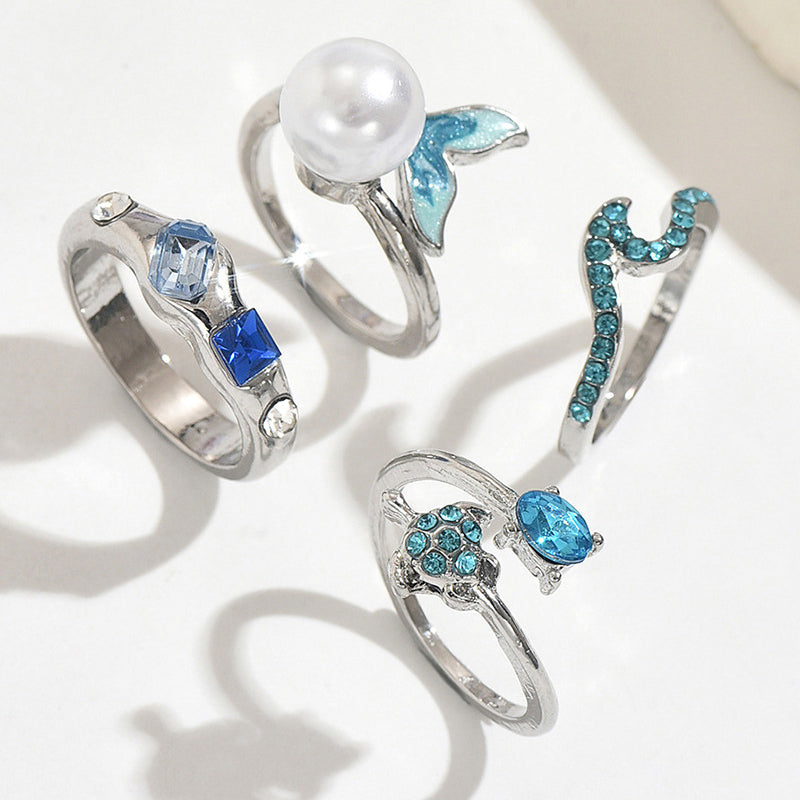 Verstellbarer Schwanzring, Marineschmuck