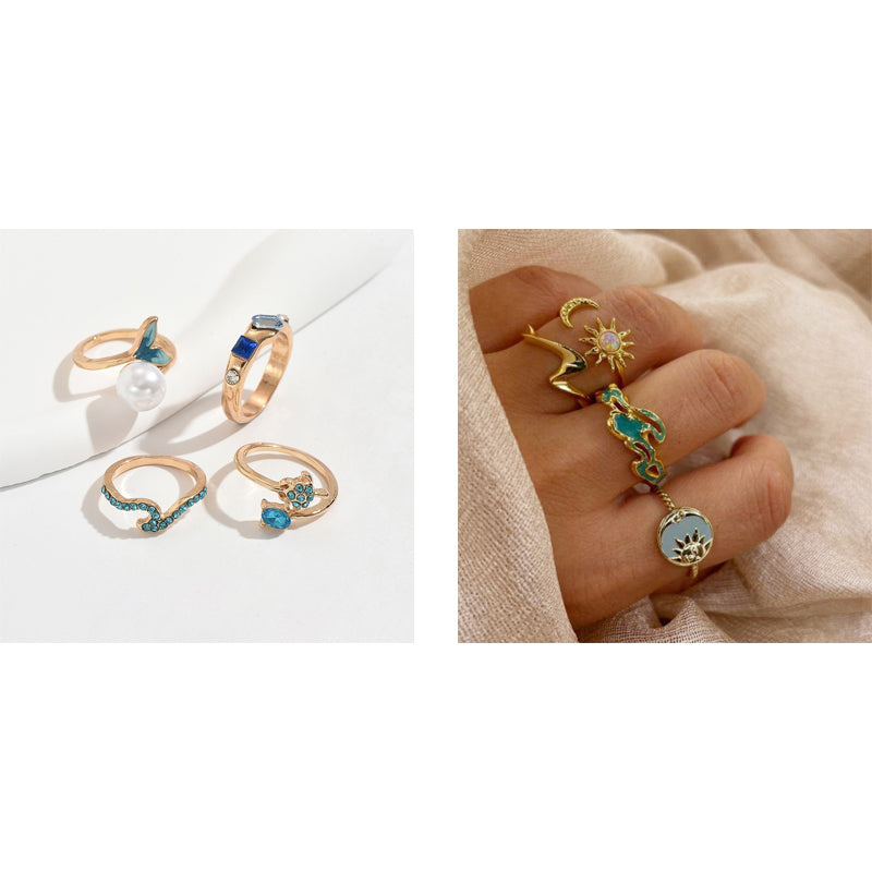 Verstellbarer Schwanzring, Marineschmuck