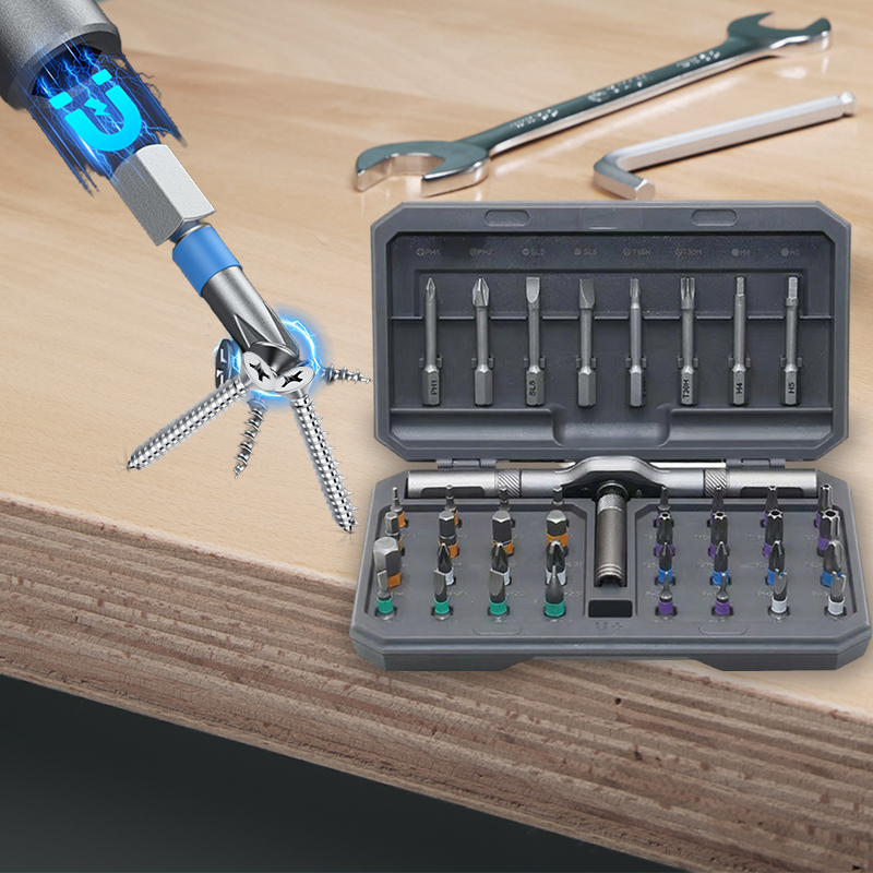 42-in-1 Magnetschraubendreher-Set mit Etui