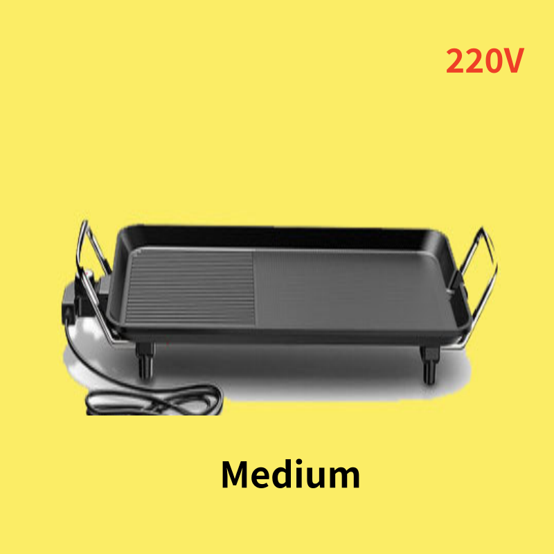 Elektrische Grillplatte mit zwei Kochzonen