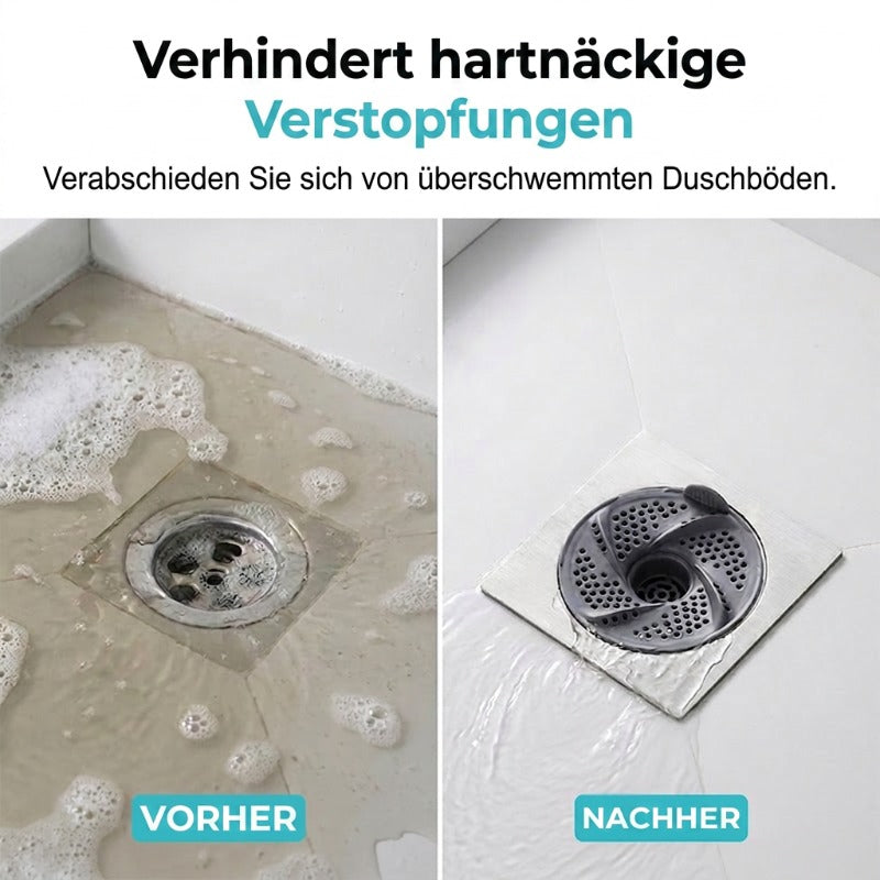 Anti-Verstopfungs-Bodenablauf mit Haarfänger