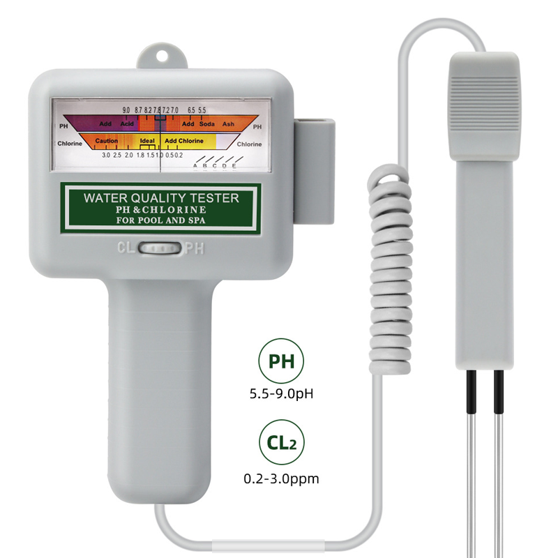 📢📢50 % Rabatt!! ⏰💧 50% RABATT! 2-in-1 Poolwasser pH- & Chlor-Tester – Digitale Messung von pH-Wert & Chlorgehalt – Schnell, wasserdicht & ideal für Swimmingpools, Whirlpools & Spa ✨